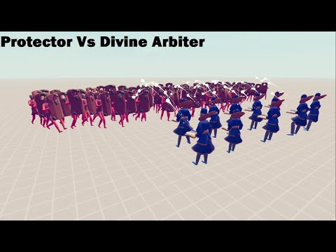 TABS 120v22 Protector Vs Divine Arbiter-Totally Accurate Battle Simulator