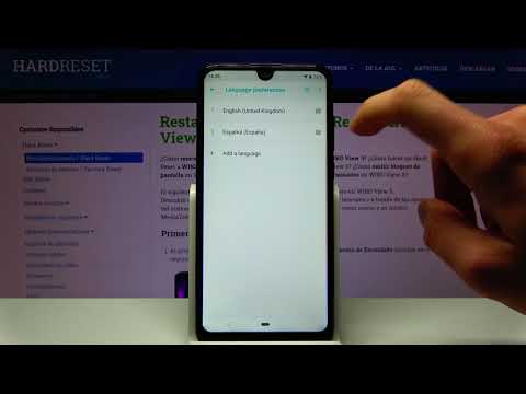 Cómo poner tu WIKO View 3 en español - cambiar idioma