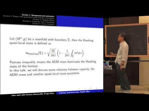 Recent advances in Geometric Analysis - 8 June 2018