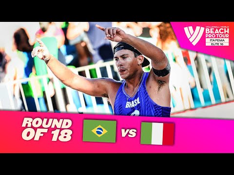 Evandro/Arthur vs. Alfieri/Ranghieri - Round of 18 Highlights | Itapema 2025 #BeachProTour
