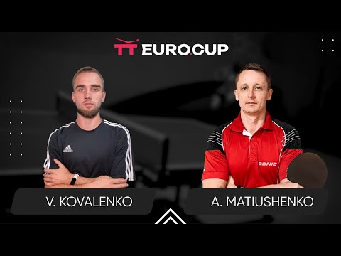 09:55 Viacheslav Kovalenko - Andrii Matiushenko 09.03.2024 TT Euro.Cup Ukraine Master. TABLE 3