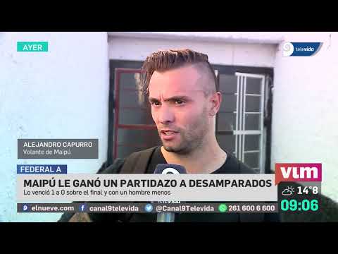 Federal A: Maipú le ganó un partidazo a Desamparados