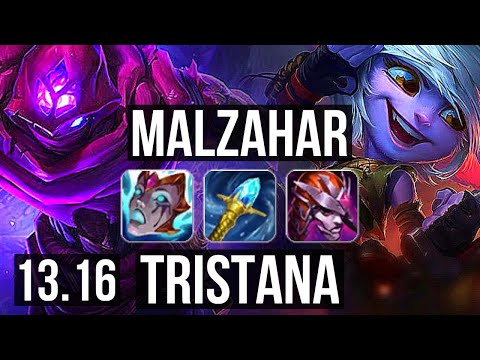 MALZAHAR vs TRISTANA (MID) | Rank 2 Malz, 3/1/13 | EUW Challenger | 13.16