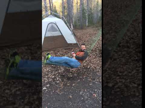 More hammock time - you can see how large the campsite really is.