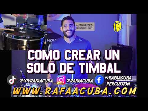 HOW TO DO A SOLO ON TIMBALES - 1 👀
