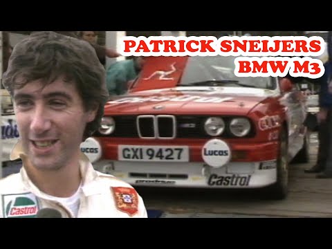 Patrick Snijers on a BMW M3 Mission! 1988 Manx International Rally