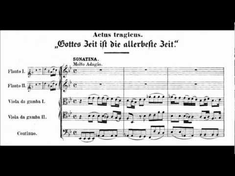 [Sonatina] Actus Tragicus BWV 106 - Johann Sebastian Bach