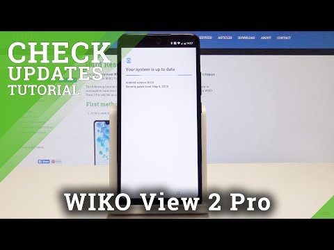 How to Check System Update in WIKO View 2 Pro - Current System Version
