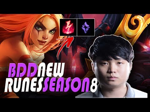 LZ BDD Katarina Mid  - Season 8 New Runes