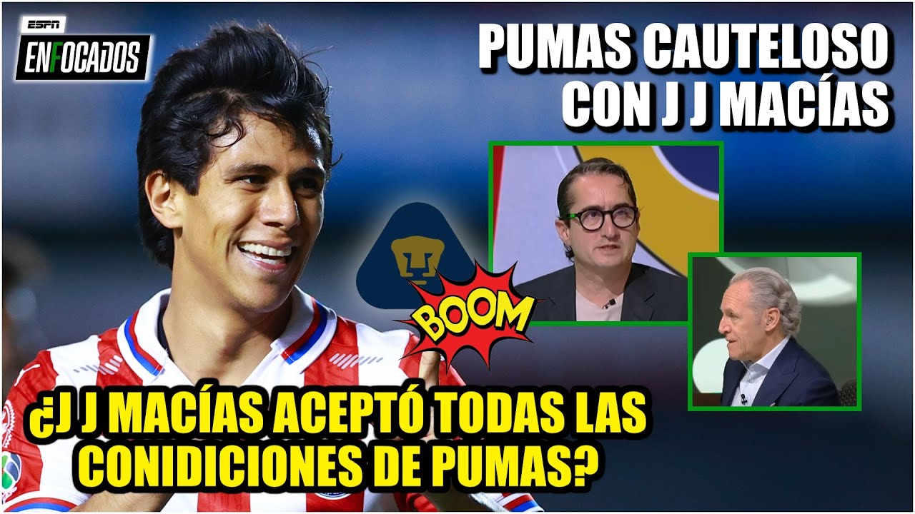 PUMAS CONDICIONÓ a MACÍAS y sería TERCERA OPCIÓN. Le mueve lo deportivo a lo económico | Enfocados