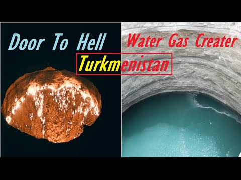 The Door To Hell || (Darvaza Gas Crater) || #TheDoorToHell || #TheSMEXtreme | #NaturalGasCreater