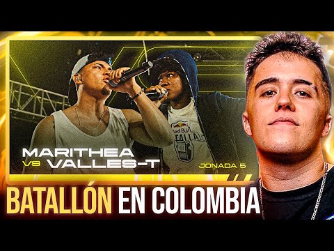 GAZIR REACTS TO MARITHEA VS VALLES-T ⚡ BATTALION IN FMS COLOMBIA 🇨🇴