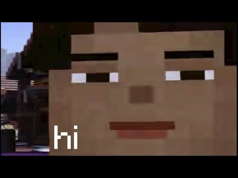 Minecraft Story Mode but out of context