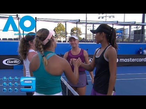 AO Highlights: Ivanov/Lee v Krupenina/Snigur - Round 1/Day 7 | Wide World Of Sports