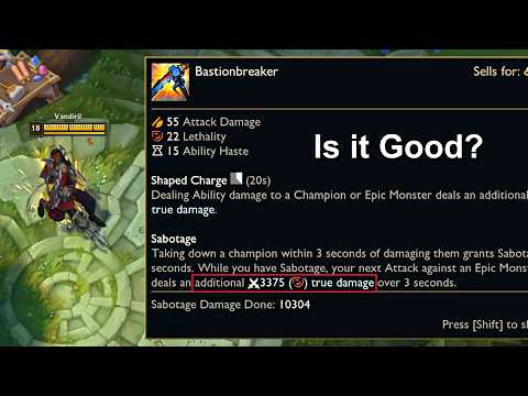 How Strong is Bastionbreaker?