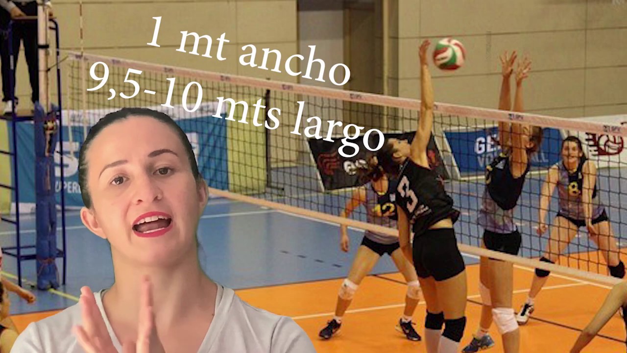 Vóleibol - Medidas de la cancha