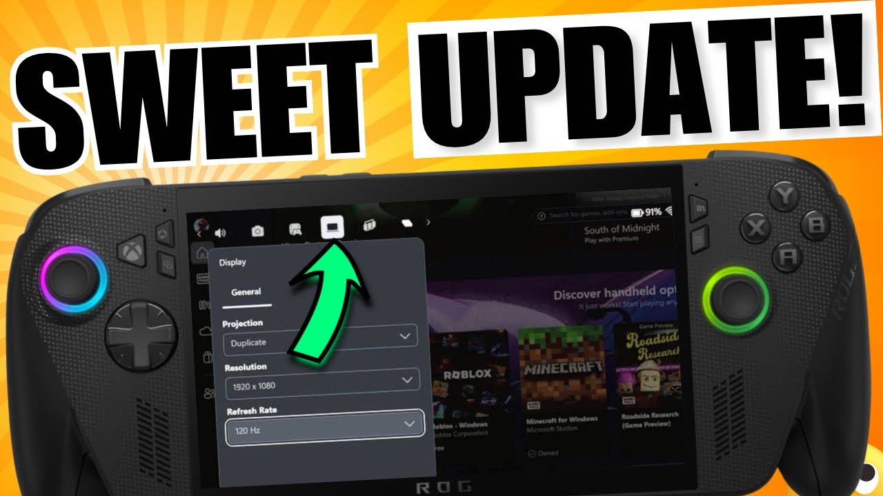 The Ally just got yet another SWEET UPDATE!