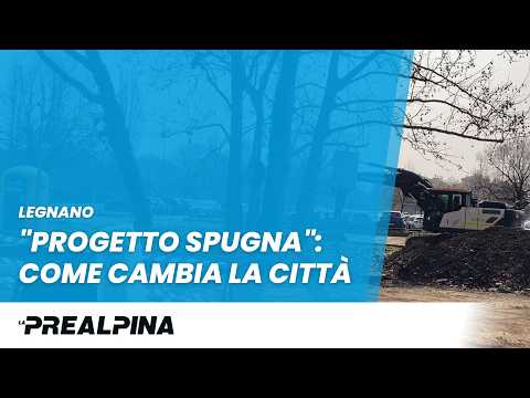 Legnano – Progetto spugna: meno asfalto, più verde