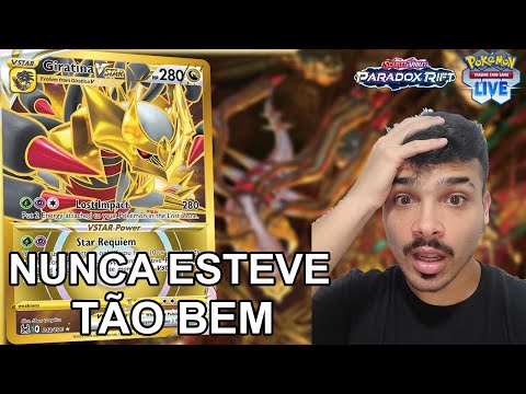 Giratina VAstro finalmente atingiu TODO o seu potencial | Gameplay Pokémon TCG Live