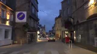 preview picture of video 'Driving Through 29250 Saint Pol de Léon, Finistère, Brittany, France 13th August 2014'