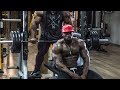 Tricep workout with Mike Rashid and kannon ., special guest Kai Greene !!