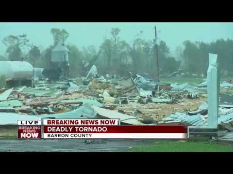 One dead, dozens injured after tornado in Barron County, Wisconsin