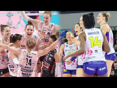 ALL "MEGA RALLY" of the match Conegliano - Scandicci | Lega Volley Femminile 2023/24