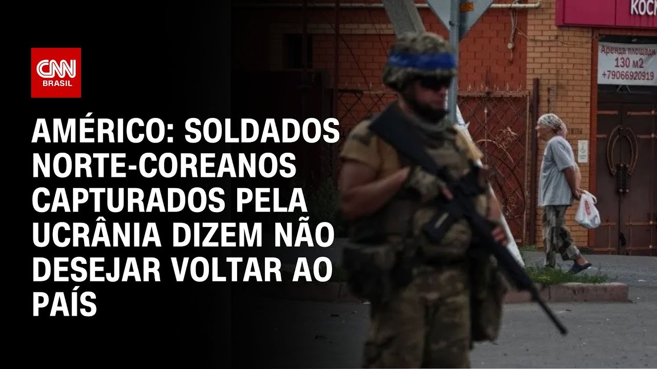 Américo: Soldados norte-coreanos capturados pela Ucrânia dizem não desejar voltar ao país | NOVO DIA