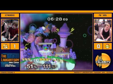 S@LT #41   PW  Widl Peach vs Ozymandias Fox   Losers Round 5   Melee Singles