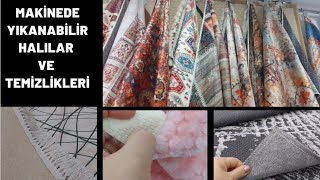 Makinede Yıkanabilir Halılar ve Temizlikleri, Makinede Yıkanan Halılar