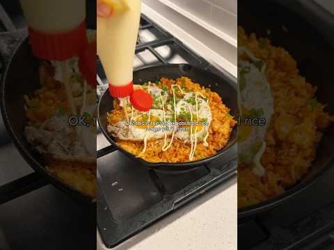 Spam kimchi fried rice