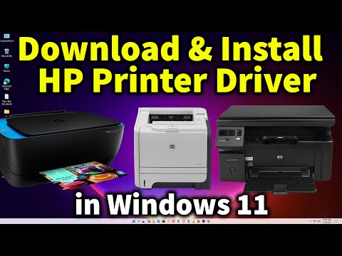 How to Download & Install any HP Printer Driver in Windows 11
