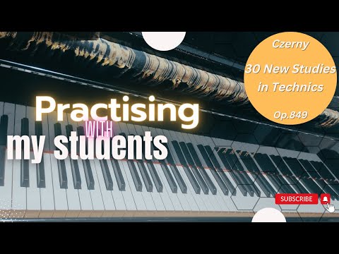 Czerny Op.849, 30 Études de mécanisme, No.1