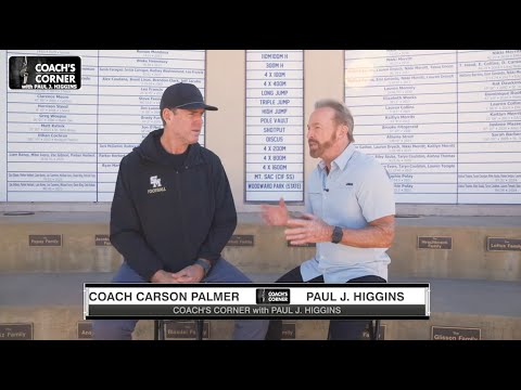 Coach's Corner - SMCHS Football Coach Carson Palmer