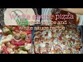 වයිට් සෝස් පීසා White Sauce Pizza Recipe Pizza Recipe Sinhala Pizza Recipe