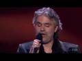 Andrea Bocelli "Because We Believe" Live on American Idol