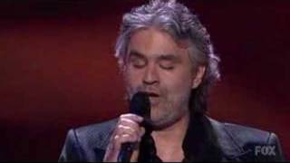 Andrea Bocelli &quot;Because We Believe&quot; Live on American Idol