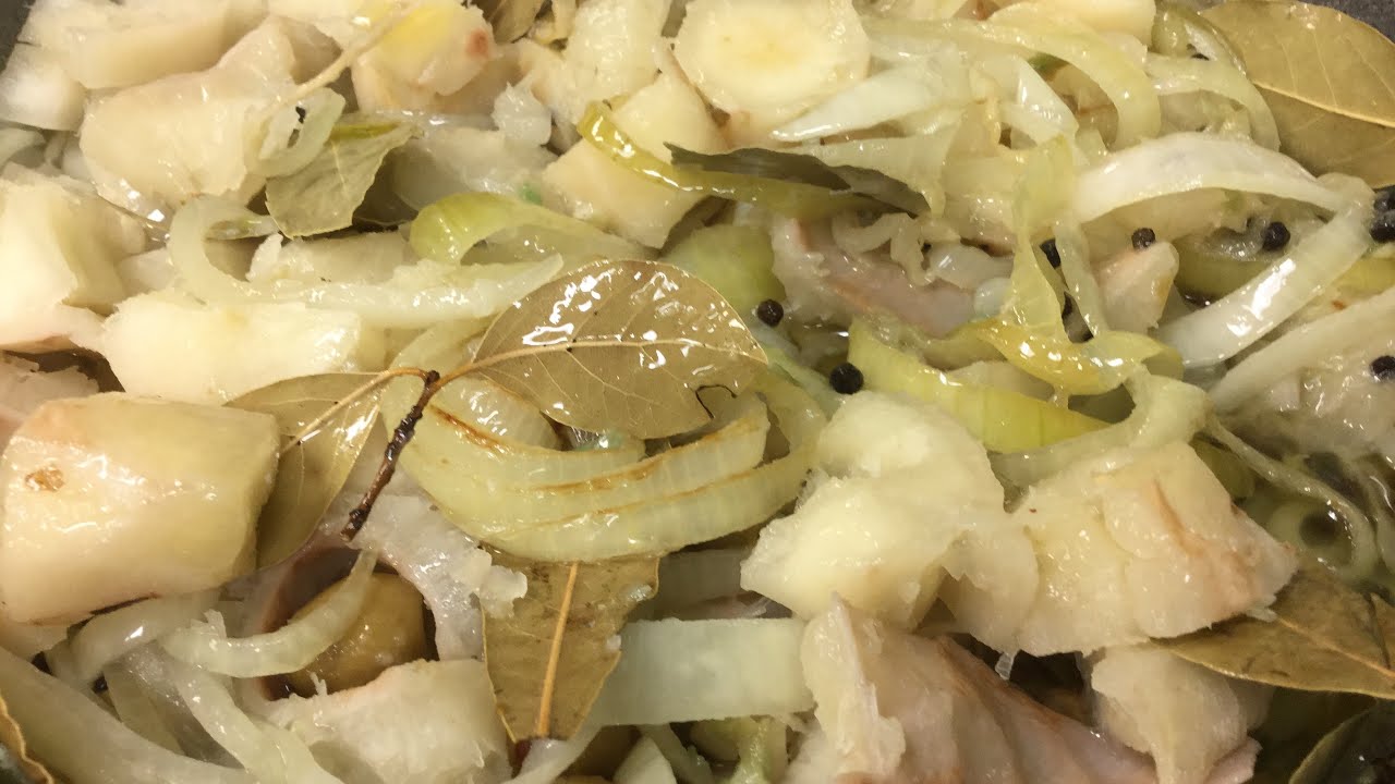 Watch video Puerto Rican Yucca & Mojo Sauce Now Puerto Rican Yucca & Mojo Sauce