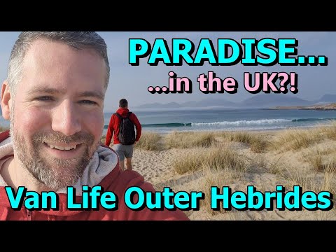 VAN LIFE on REMOTE Scottish Islands - PARADISE on the OUTER HEBRIDES!