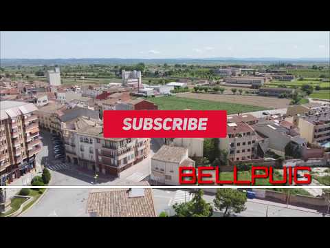 BELLPUIG,SPAIN in Quarantine although 50 days have PASSED. (DRONE DJI)