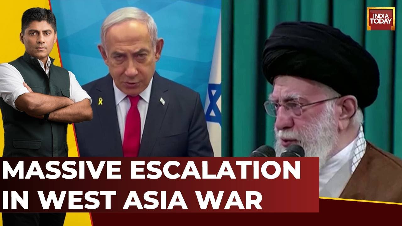 India First With Gaurav Sawant" Iran Warns Israel Of Bitter Consequences After Airstrikes
