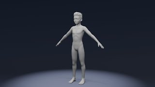 Stylized Human Body Base Mesh video thumbnail