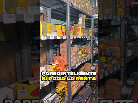 Crea una PARED INTELIGENTE para tu refa 💡#moto #moto #biker #bikers #refaccionaria