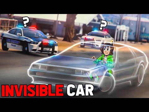 TROLLING COPS WITH AN INVISIBLE CAR in GTA RP