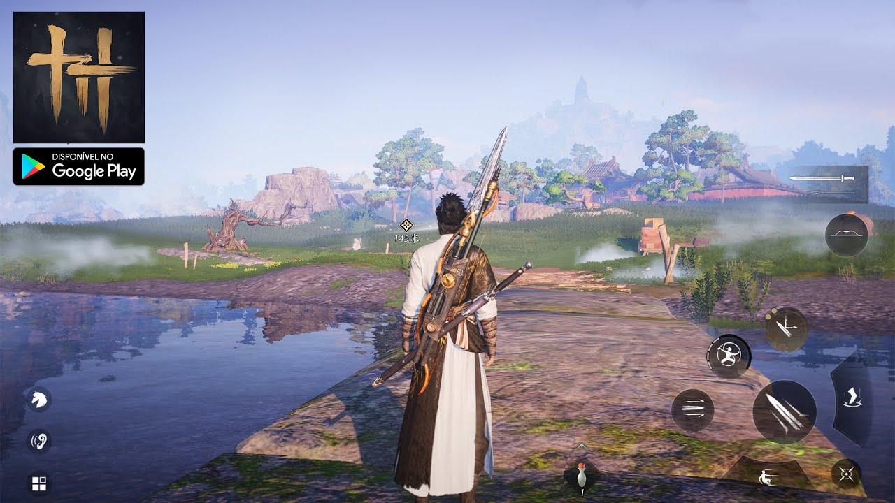 SAIU Where Winds Meet MOBILE no BRASIL - INICIO de GAMEPLAY em PT-BR