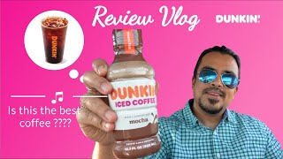 USA coffee review vlog | Dunkin Donut mocha coffee | American drink vlog | Indian vlogs in USA