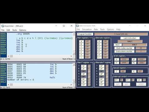 Part IX of programming the Intel 8080, 8085 and Zilog Z80 in Assembler