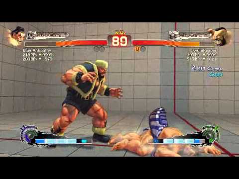 Ultra Street Fighter IV battle: E. Honda vs Zangief