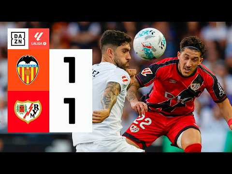 Resumen Valencia vs Rayo Vallecano Jornada 36