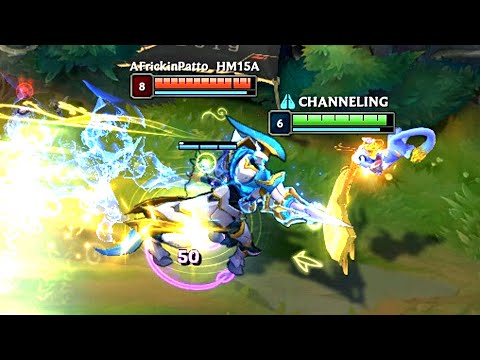 YUUMI R vs HECARIM E, SHYVANA R and FEARS!